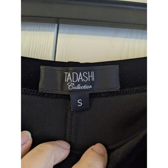 Tadashi Collection Women's Black Mid Rise Elastic Polyester Dress Pant Size S - Picture 3 of 5